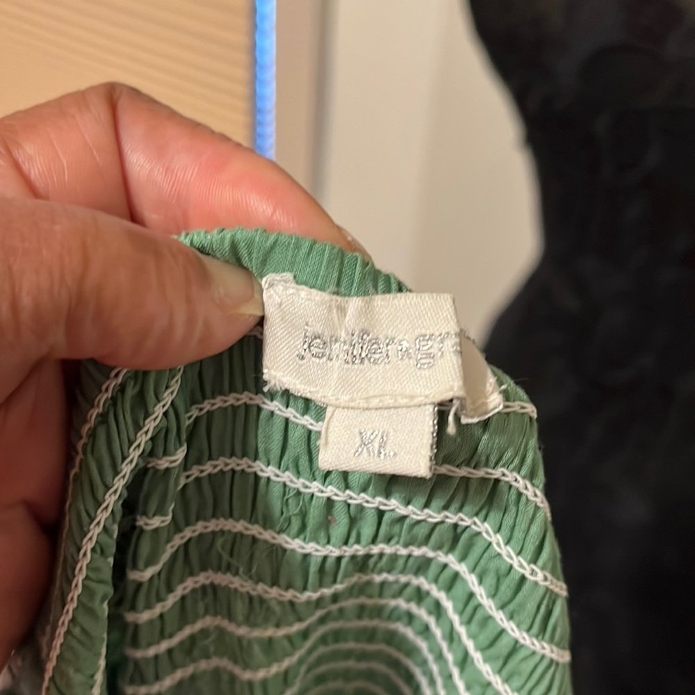 Cotton Spring/Summer dress with embroidery.